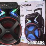 Caixa Amplificada Connect Lights, Mondial 400W
