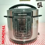 Panela De Pressão Elétrica Digital 5l Mondial Pe-38 110V