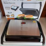 Press Grill Master Press, Mondial, Preto/Inox, 1000W