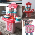COZINHA INFANTIL 3 EM 1 KIT MALETA
