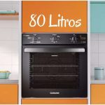 Forno Elétrico de Embutir Continental 80L – Preto OC8EM