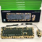 Warrior Gamer Army Tc249 Warrior Kyler Combo Teclado E Mouse Gamer Army
