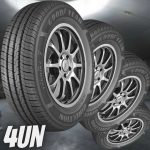 Kit 4 Pneus Aro 13” 175/70R13 Goodyear 82T – Touring