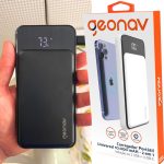 Geonav Carregador Portátil por Indução 10.000 mAh