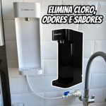 Purificador de Água Facile com Refil C3 Elimina Cloro, Odores e Sabores Hidrofiltros