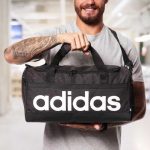 Mala Masculina E Feminina Duffel Linear Pequena adidas
