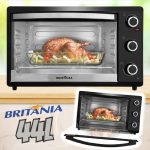 Forno Elétrico de Bancada Britânia com Timer 44