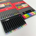 EcoLápis de Cor Supersoft 6 Neon + 6 Pastel, Faber