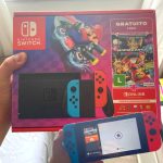 Console Nintendo Switch Joy-Con + Mario Kart 8 Digital + 3 Meses Assinatura Nintendo Switch Online