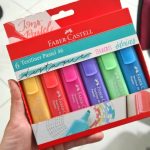 Marca Texto Tons Pastel, Faber-Castell,