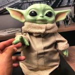 Mattel Plush Baby Yoda Star Wars The Child