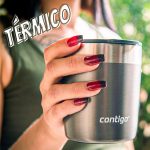 Copo Térmico de Caipirinha 296ml Cinza