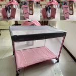 Berço Portátil Cosco Origin 0 a 15Kg Rosa