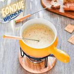 Aparelho de Fondue Cerâmica Brinox Amarelo 9 Peças
