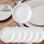 Estojo com 6 Pratos Sobremesa Schmidt