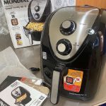 Fritadeira Sem Óleo Air Fryer 5L, Mondial, Preto/Inox, 1900W