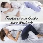 Travesseiro de Corpo Minhocão para Gestante – 21×150 cm – Fibrasca