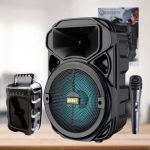 Caixa De Som Portátil Amplificada Bluetooth