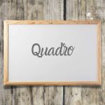 Quadro Branco Standard, Souza & Cia, Moldura