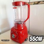 Liquidificador Turbo Power, Mondial, Vermelho, 550W