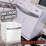Lava-louças Brastemp 8 Serviços Blf08 Branca 110V