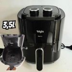 Fritadeira Elétrica Start Fry Elgin 3,5 Litros Preta 110v