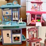 Kit Cozinha De Brinquedo Infantil Completa Solta Água E Som