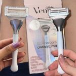 Gillette Venus Especial Para Área Íntima Aparelho de Depilação Recarregável com Barra Anti-irritação, Depilação Femenina íntima