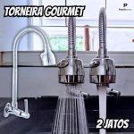 Torneira de cozinha monocomando Império Imports Gourmet
