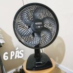 Ventilador de Mesa MONDIAL 110V, 30cm, 6 pás
