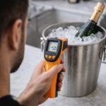 Termometro Industrial Culinaria a Laser Para Forno Freezer -50º A 380ºC