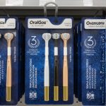 OralGos Escova de Dente 3 Faces Ultra Macia, para Gengivas Sensíveis, 3 Unidades