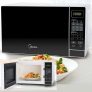 Forno Micro-ondas 20L Preto Midea
