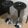 Banqueta Alta Giratória Preto