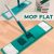 Mop Flat com refil Microfibra e cabo Telescópico Flash Limp