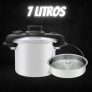 Panela De Pressão 7l Tefal Opti’space Inox Com Fundo Triplo