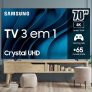 Samsung Smart TV Crystal 70″ 4K UHD CU8000