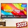 Smart Tv Led 32” Com Roku R6500