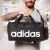 Mala Masculina E Feminina Duffel Linear Pequena adidas