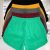 5 Shorts Canelado Feminino