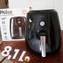 Fritadeira Elétrica sem Óleo/Air Fryer Philco Gourmet PFR13P Preta 8,1L com Timer