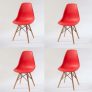 Cadeira de jantar Decoreshop Charles Eames DKR Eiffel, 4 unidades