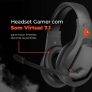 Geonav Headset Gamer Thunder Light, RGB, 7.1 Virtual, Driver 50mm