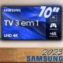 Samsung Smart TV Crystal 70″ 4K UHD CU7700