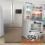Geladeira Brastemp Frost Free Side Inverse 3 Portas 554 litros