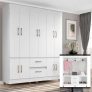 Guarda-roupa Casal 10 Portas 2 Gavetas