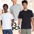 Kit Com 3 Camisetas Masculinas Básicas