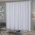 Cortina Solaris Blackout/Blecaute de Tecido 3m x 2,50m com Ilhós Cromado – Gelo