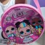 Bolsinha LOL com maquiagem infantil