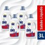 Kit Sabão Líquido Omo Multiação Lavagem Perfeita – 3L 4